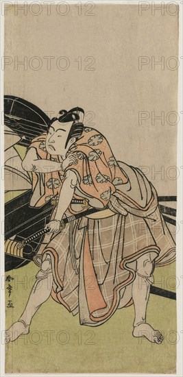 Ichikawa Yaozo II as Sakuramaru, 1776. Katsukawa Shunsho (Japanese, 1726-1792). Color woodblock print; sheet: 29.9 x 14 cm (11 3/4 x 5 1/2 in.).