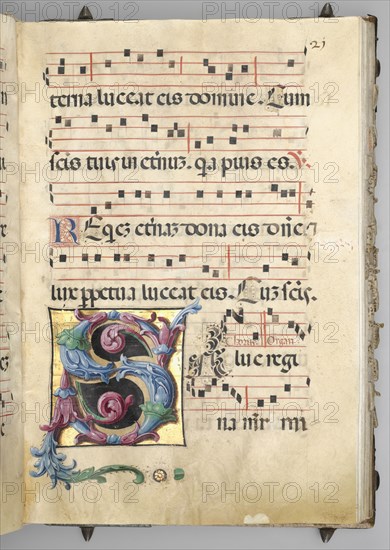 Gradual, c. 1520. Circle of Girolamo dai Libri (Italian, 1474-1555). Ink, tempera, and gold on parchment; codex: 51.1 x 35.6 x 8.9 cm (20 1/8 x 14 x 3 1/2 in.)