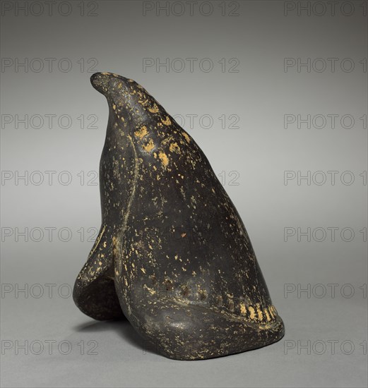 Ornament, before 1921. Colombia, 19th-20th century. Black ware; diameter: 10.6 cm (4 3/16 in.); overall: 13 x 10 x 10.5 cm (5 1/8 x 3 15/16 x 4 1/8 in.).