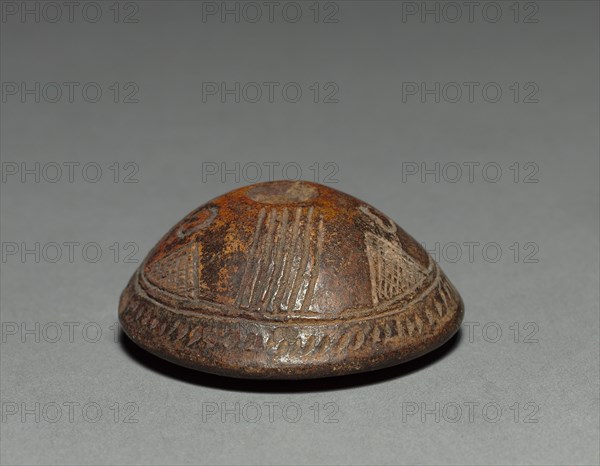 Spinning Whorl, before 1921. Colombia. Red ware; diameter: 5.2 cm (2 1/16 in.); overall: 2 cm (13/16 in.).