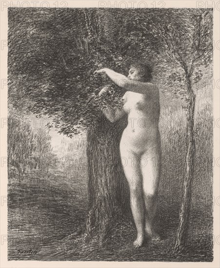 Eve, 1896. Henri Fantin-Latour (French, 1836-1904). Lithograph