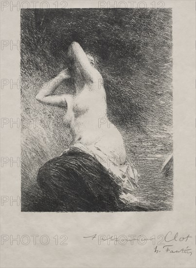 Ariadne, 1900. Henri Fantin-Latour (French, 1836-1904). Lithograph