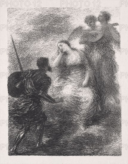 Vision, 1895. Henri Fantin-Latour (French, 1836-1904). Lithograph