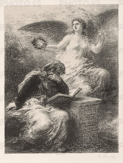 Glory, 1890. Henri Fantin-Latour (French, 1836-1904). Lithograph