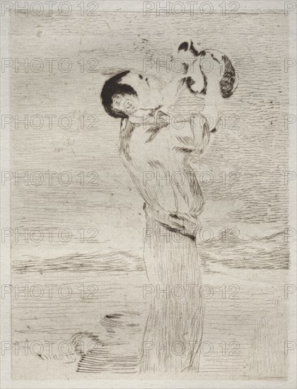 Le Boveur d'eau. Edouard Manet (French, 1832-1883). Drypoint