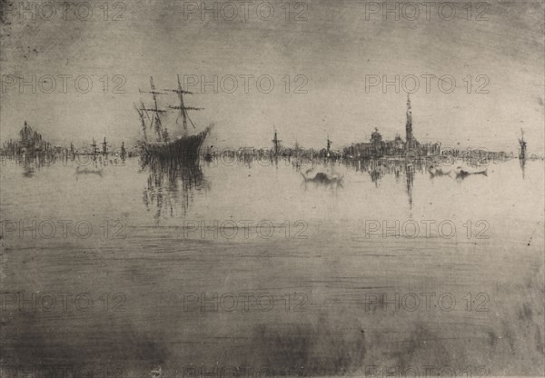 Nocturne, 1880. James McNeill Whistler (American, 1834-1903). Etching