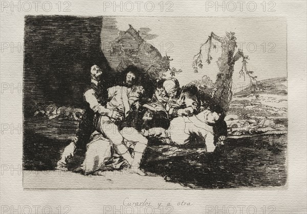 The Horrors of War:  Get them Well and On to the Next. Francisco de Goya (Spanish, 1746-1828). Etching