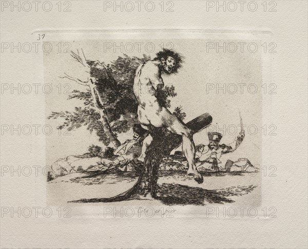 The Horrors of War:  This Is Worse. Francisco de Goya (Spanish, 1746-1828). Etching