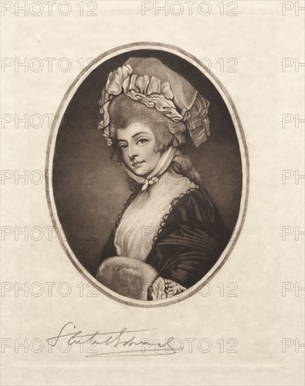 Mrs. Robinson, 19th-20th century. Samuel Arlent-Edwards (American, 1862-1938). Mezzotint