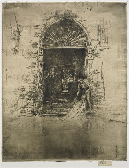 The Dyer. James McNeill Whistler (American, 1834-1903). Etching