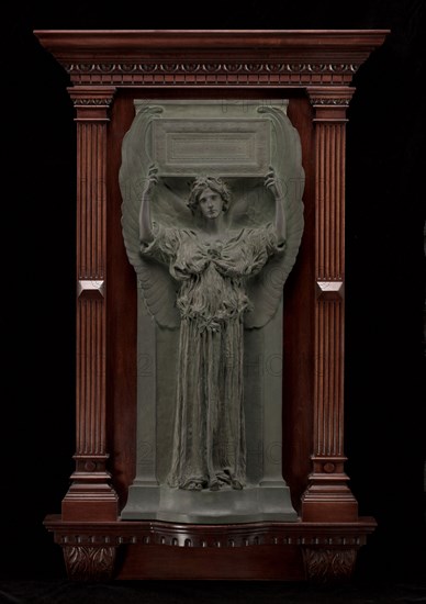 Amor Caritas, modeled 1898, cast after 1898. Augustus Saint-Gaudens (American, 1848-1907). Bronze; overall: 101 x 45.2 cm (39 3/4 x 17 13/16 in.).
