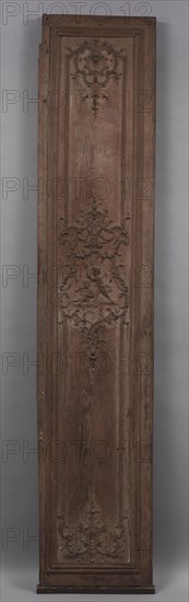 Panel, 1715-1723. France, Regency Period, 18th Century. Wood; overall: 294 x 61 cm (115 3/4 x 24 in.).