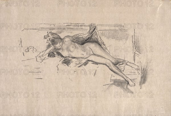 Nude Model Reclining, 1893. James McNeill Whistler (American, 1834-1903). Lithograph