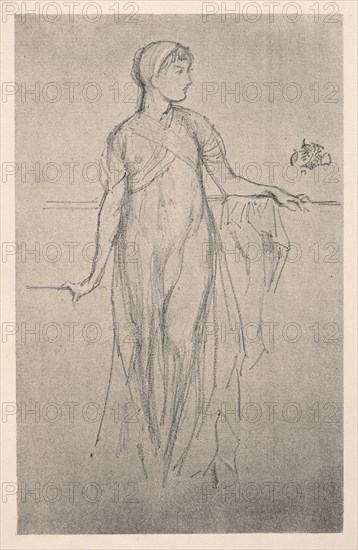 Study, 1879. James McNeill Whistler (American, 1834-1903). Lithograph