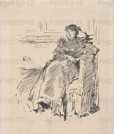 La Robe Rouge, 1894. James McNeill Whistler (American, 1834-1903). Lithograph