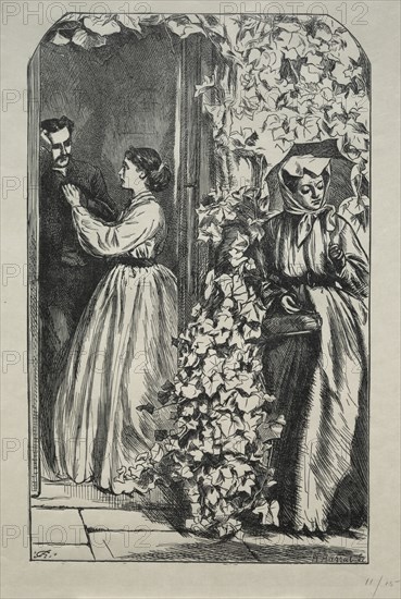 What Came of Killing a Rich Uncle One Christmas Time, 1865. Charles Samuel Keene (British, 1823-1891). Wood engraving