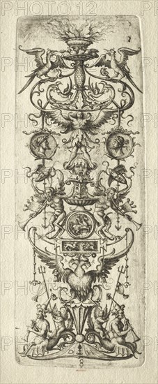 Ornament Fillet. Daniel I Hopfer (German, c. 1470-1536). Etching