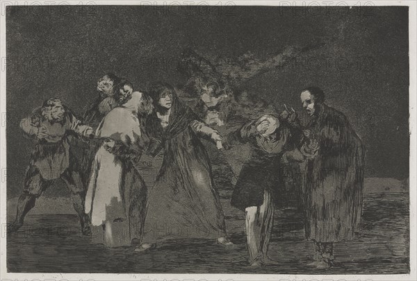 The Proverbs:  Wounds Heal Quicker Than Hasty Words, 1864. Francisco de Goya (Spanish, 1746-1828). Etching and aquatint