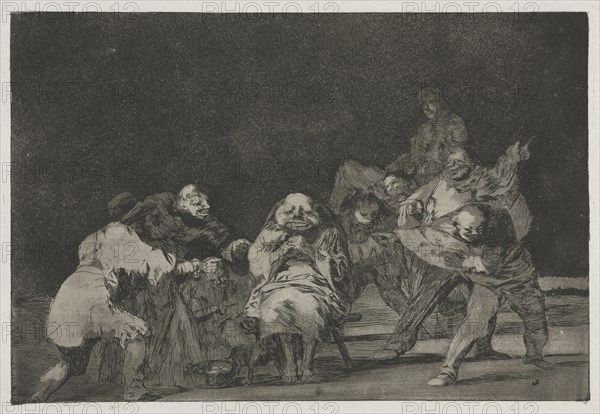 The Proverbs: Loyalty, 1864. Francisco de Goya (Spanish, 1746-1828). Etching and aquatint