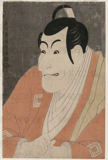 Ichikawa Ebizo IV as Takemura Sadanoshin, 1794. Toshusai Sharaku (Japanese). Color woodblock print; sheet: 36 x 23.6 cm (14 3/16 x 9 5/16 in.).