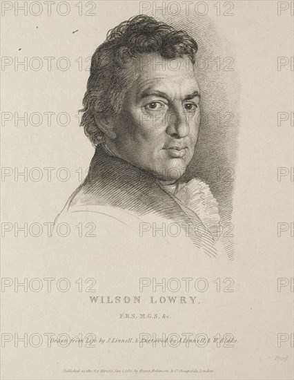 Wilson Lowry, 1825. William Blake (British, 1757-1827), and John Linnell (British, 1792-1882). Engraving