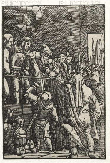 The Fall and Redemption of Man: Ecce Homo, c. 1515. Albrecht Altdorfer (German, c. 1480-1538). Woodcut
