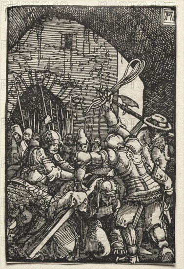 The Fall and Redemption of Man:  Christ Bearing the Cross, c. 1515. Albrecht Altdorfer (German, c. 1480-1538). Woodcut