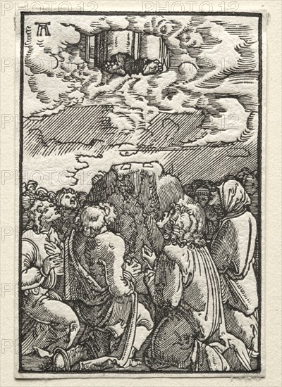 The Fall and Redemption of Man:  The Ascension, c. 1515. Albrecht Altdorfer (German, c. 1480-1538). Woodcut