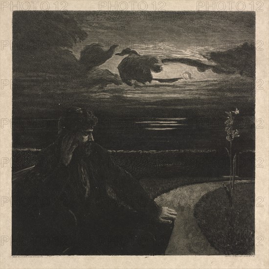 Vom Tode, 1889. Max Klinger (German, 1857-1920). Etching and aquatint