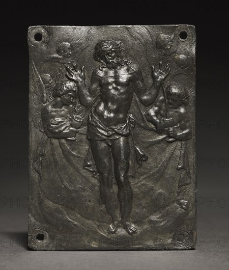 Ecce Homo (Behold the Man), c. 1600. Workshop or follower of Antonio Abondio (Italian, 1538-1591). Lead; overall: 8.3 x 6.4 cm (3 1/4 x 2 1/2 in.).
