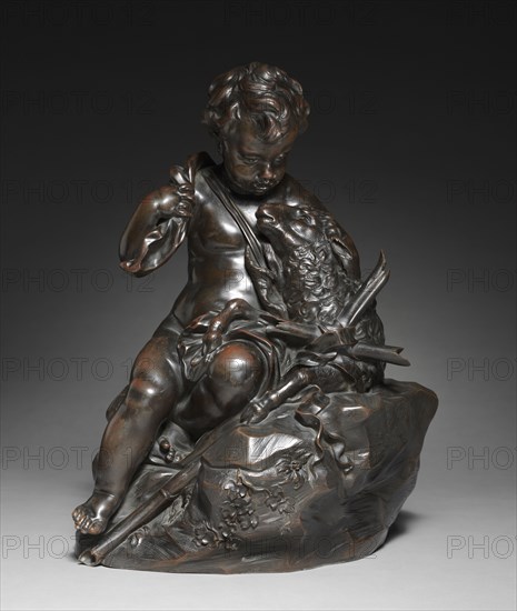 Young Saint John and the Lamb, c. 1680-1700. Probably by Giuseppe Piamontini (Italian, 1664-1742). Bronze; overall: 43.2 x 33 x 25.4 cm (17 x 13 x 10 in.).