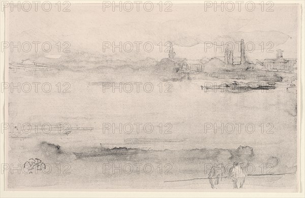 Early Morning, 1898. James McNeill Whistler (American, 1834-1903). Lithograph