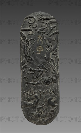 Ink Cake, 1368- 1644. China, Ming dynasty (1368-1644). Ink cake; overall: 3.6 cm (1 7/16 in.).