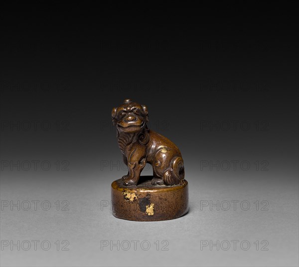 Seal, 1368- 1644. China, Ming dynasty (1368-1644) or earlier. Bronze; overall: 3.1 cm (1 1/4 in.).