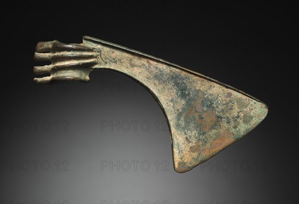 Axe-Head with Four Picks, 2nd-1st Millenium BC. Iran, Luristan (?), 2nd-1st Millenium BC. Bronze; overall: 9.1 x 3.4 x 21.6 cm (3 9/16 x 1 5/16 x 8 1/2 in.).