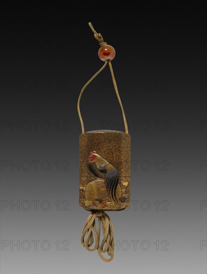 Inro, c. 1785. Japan, Edo Period (1615-1868). Lacquer; overall: 8.6 cm (3 3/8 in.).