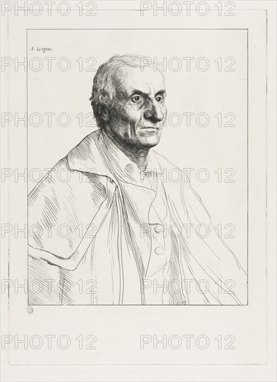 The Great Spaniard. Alphonse Legros (French, 1837-1911). Drypoint