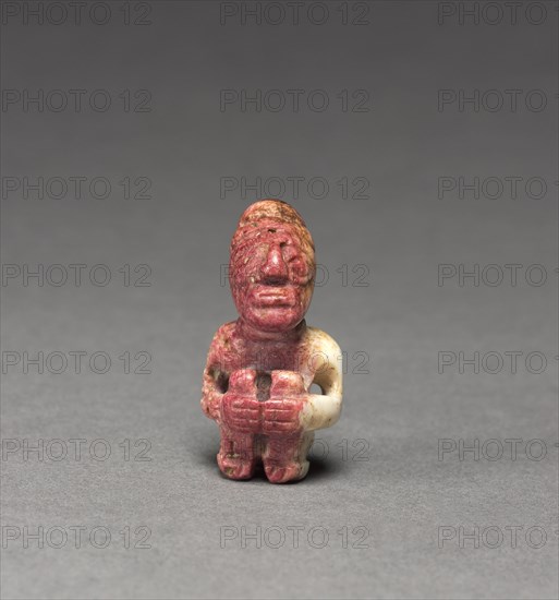 Seated Figurine, c. 1400-1540. Peru, Inca, 15th-16th century. Stone; overall: 3.5 x 1.8 x 1.8 cm (1 3/8 x 11/16 x 11/16 in.).