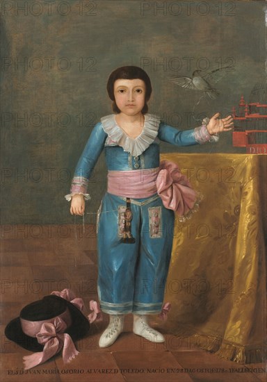 Portrait of Juan Maria Osorio, c. 1786. Agustín Esteve y Marques (Spanish, 1753-c. 1820). Oil on canvas; framed: 143.8 x 107.6 x 6.4 cm (56 5/8 x 42 3/8 x 2 1/2 in.); unframed: 120 x 84 cm (47 1/4 x 33 1/16 in.).