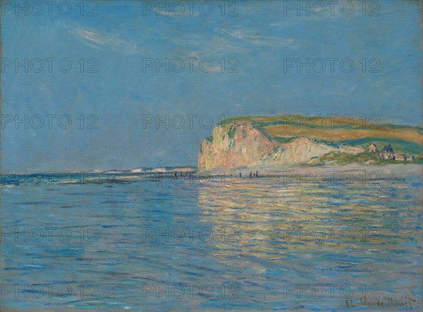 Low Tide at Pourville, near Dieppe, 1882, 1882. Claude Monet (French, 1840-1926). Oil on fabric; framed: 65.4 x 106.7 x 10.5 cm (25 3/4 x 42 x 4 1/8 in.); unframed: 59.9 x 81.3 cm (23 9/16 x 32 in.).