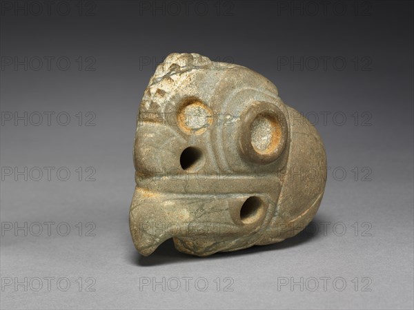 Ceremonial Mace (Club) Head: Bird (Male Curassow?), 300 BC - AD 600. Costa Rica, Southern Nicoya region, 4th century BC - AD 7th century. Stone;