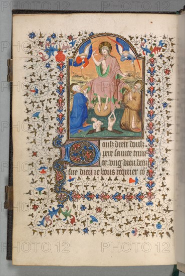 Book of Hours (Use of Paris): Fol. 204v, Last Judgment, c. 1420. Possibly studio or workshop of The Bedford Master (French, Paris, active c. 1405-30). Ink, tempera, and gold on vellum; codex: 18.4 x 13.3 cm (7 1/4 x 5 1/4 in.).