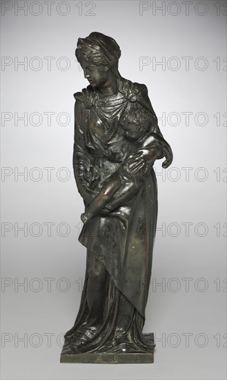 Virgin and Child, early 1530s. Jacopo Sansovino (Italian, 1486-1570). Bronze; overall: 47.6 x 17.2 x 11.5 cm (18 3/4 x 6 3/4 x 4 1/2 in.).