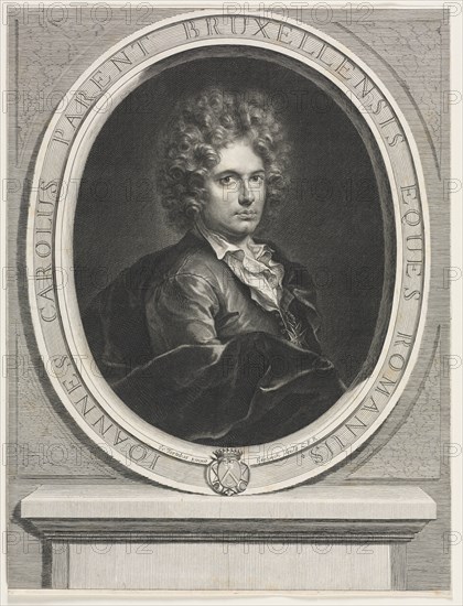 Jean Charles Parent. Gerard Edelinck (French, 1640-1707). Engraving