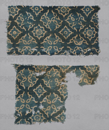 Fragments, 1100s - 1300s. India, 12th-14th century. Plain cloth, resist dyed; cotton; average: 19.4 x 10.2 cm (7 5/8 x 4 in.)