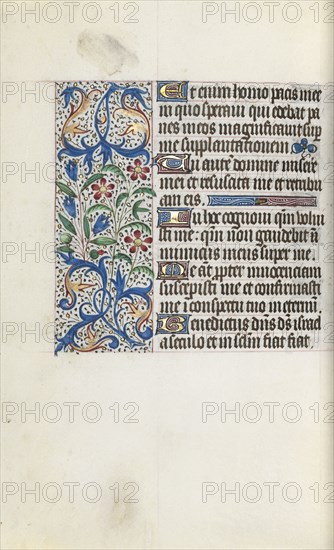 Book of Hours (Use of Rouen): fol. 128v, c. 1470. Master of the Geneva Latini (French, active Rouen, 1460-80). Ink, tempera, and gold on vellum; codex: 19.5 x 13.1 cm (7 11/16 x 5 3/16 in.)
