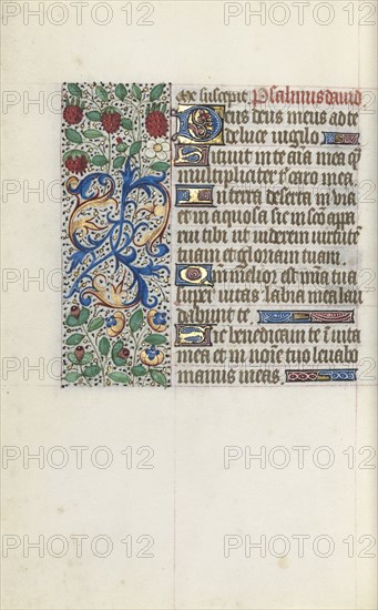 Book of Hours (Use of Rouen): fol. 137v, c. 1470. Master of the Geneva Latini (French, active Rouen, 1460-80). Ink, tempera, and gold on vellum; codex: 19.5 x 13.1 cm (7 11/16 x 5 3/16 in.)