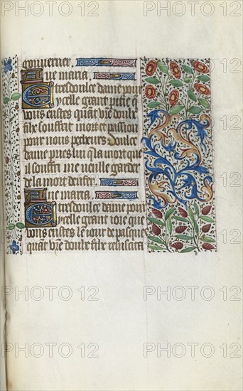 Book of Hours (Use of Rouen): fol. 150r, c. 1470. Master of the Geneva Latini (French, active Rouen, 1460-80). Ink, tempera, and gold on vellum; codex: 19.5 x 13.1 cm (7 11/16 x 5 3/16 in.)