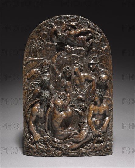 Feast of the Gods, c. 1571-1578. Probably by Alessandro Vittoria (Italian, 1525-1608). Bronze; overall: 34.3 x 22.2 cm (13 1/2 x 8 3/4 in.).