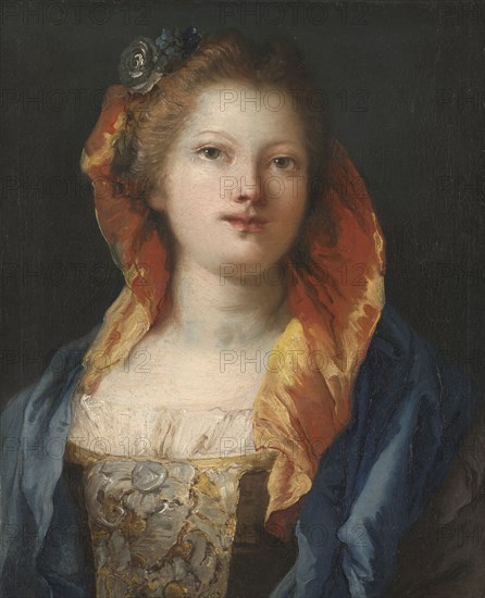 Portrait of a Woman, 1762-1770. Giovanni Domenico Tiepolo (Italian, 1727-1804). Oil on canvas; unframed: 60.4 x 48.6 cm (23 3/4 x 19 1/8 in.).